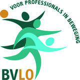 logo van BVLO, figuur van 3 spelende kinderen met bal