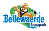 logo van aquapark Bellewaerde met de leeuw als mascotte