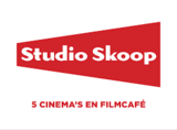 rood logo van cinema Studio Skoop