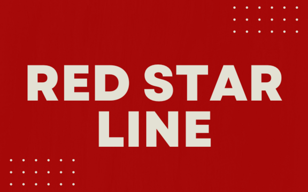 Red Star Line banner